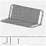 ZZ-SEDUTA J X DONDOLO SOFA 3 POSTI SGANCIO RAPIDO