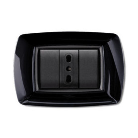 PLACCA LIFE LIVING PLAST NERO 3P