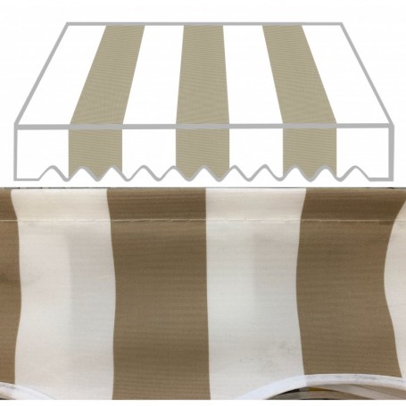 TENDA C-BRACCI RETRATT. CM.295X250 TESS.P2004