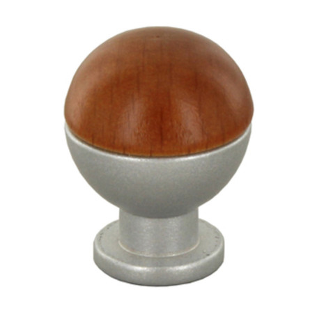 POMOLO SFERICO LEGNO OTT 735B D 18 MM CILIEGIO