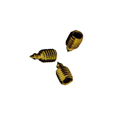 SC GRANI PER MANIGLIE 6X6 ZINCATO GIALLO PZ 10
