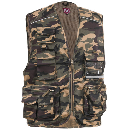 GILET POWER CAMOUFLAGE MIS. L                S