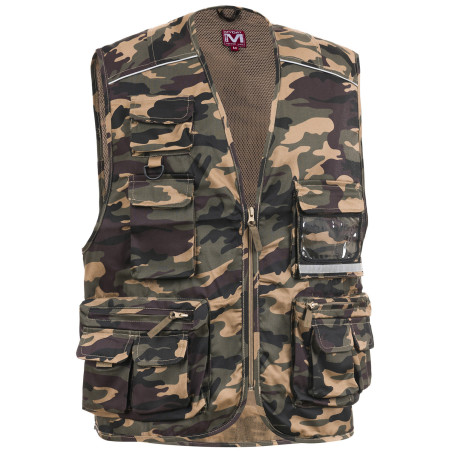 GILET POWER CAMOUFLAGE MIS. XL               S