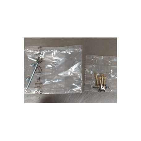 ZZ-ACCESSORI X MANIGLIA GOCCIA Q 8 F.Y. ART.1126 ORO LUCIDO