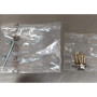 ZZ-ACCESSORI X MANIGLIA GOCCIA Q 8 F.Y. ART.1126 ORO LUCIDO