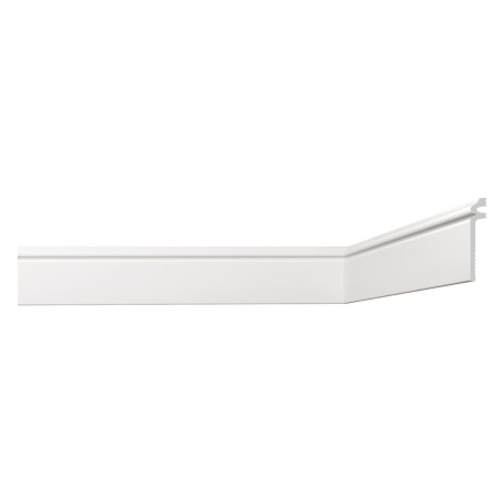 COPRI BATTISCOPA DECORATIVO SERIE  LUXSTYL  mod.  L14020  - mm 20 x 14
