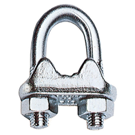 BL MORSETTO PER FUNE ACCIAIO D  5 MM  5 PZ*
