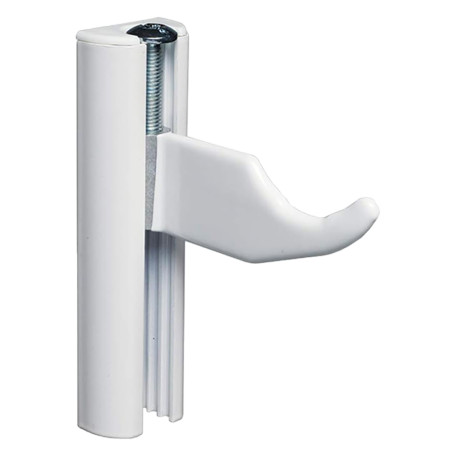 TASSELLO MENSOLA PIATTA PER RADIATORI ALLUMINIO SU CARTONGESSO  RC   diametro  8 (foro) x 68 mm (distanza centro mozzo/parete)
