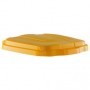 COPERCHIO PER PATTUMIERA LT.100 GIALLO