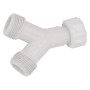 RACCORDO AD  Y  PER TUBO LAVATRICE/LAVASTOVIGLIE F 3/4  x M 3/4  x M 3/4