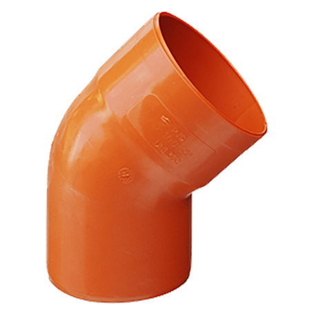 CURVA 45 IN PVC 45  diametro  80