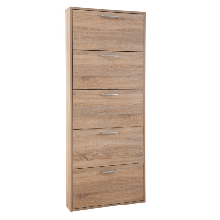 SCARPIERA 5 RIBALTE SINGOLE LINEA  LAMIA  cm. 15 x 65 x h.173