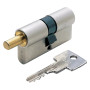 CILINDRO SAGOMATO PER POMOLO  R6 EXTRA S  mm 30+10+30  uguale a  70 nichelato (35+35)