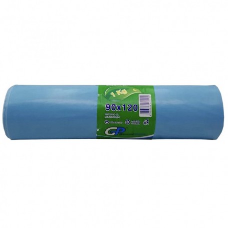 SACCHI N.U. IN ROTOLO 90X120 AZZURRO KG.1