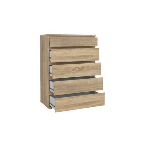 KIT CASSETTIERA 5C NOVA 77X40X107 QUERCIA