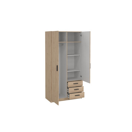 KIT ARMADIO SPRINT 2A+3C  98X50X200 QUERCIA