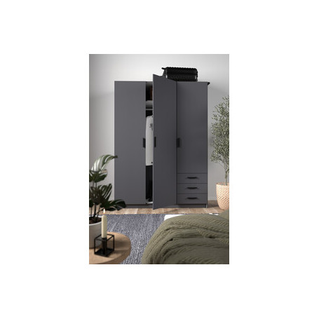 KIT ARMADIO SPRINT 3A+3C 147X50X200 GRIGIO