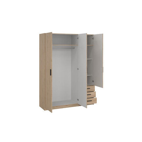 KIT ARMADIO SPRINT 3A+3C 147X50X200 QUERCIA