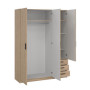 KIT ARMADIO SPRINT 3A+3C 147X50X200 QUERCIA