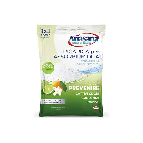 ARIASANA RICARICA IN SALI AGRUMI 1 BUSTA 450 G