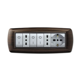 PLACCA LIFE LIVING PLAST WENGE 7P