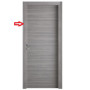 ZZ-STIPITI+TRAVERSO X PORTA MARIKA MICRO GRIGIO BATTENTE 90X210 REV.CRS