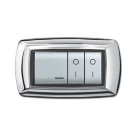 PLACCA LIFE LIVING PLAST CROMO 4P