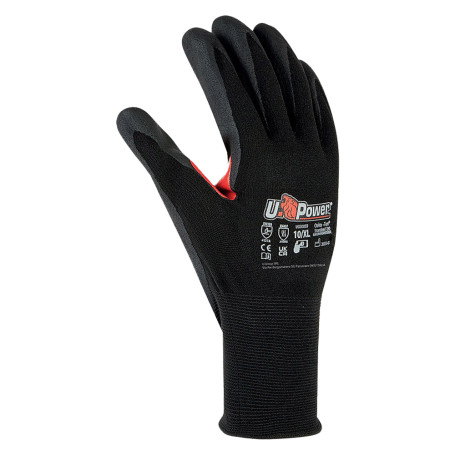 GUANTI NITRILE/NYLON  FLINT  Tg. 9