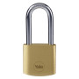 LUCCHETTO RETTANGOLARE ARCO LUNGO mm 40 - cifratura unica