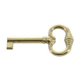 BL CHIAVE P\MOBILI 33708 OTTONE LUCIDO 2 PZ