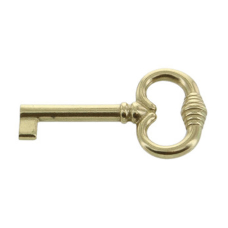 BL CHIAVE P\MOBILI 33708 OTTONE LUCIDO 2 PZ