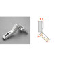 SALICE CERNIERA C2ABM99 COLLO 45 ANGOLO POSITIVO