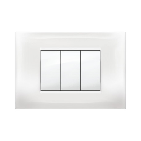 PLACCA MIVIDA PLANA BIANCO 3P