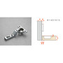 SALICE CERNIERA MINI C6A7S99 COLLO MEDIO 9