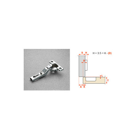 SALICE CERNIERA MINI C6A7L99 COLLO ALTO 18