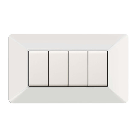 PLACCA EASY MATIX BIANCO 4P