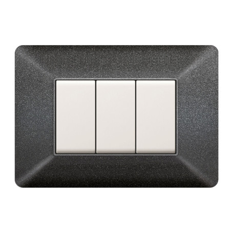 PLACCA EASY MATIX GRIGIO NOTTE 3P