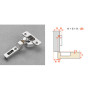 SALICE CERNIERA AMMORTIZZATA C7A6GE9 COLLO 9