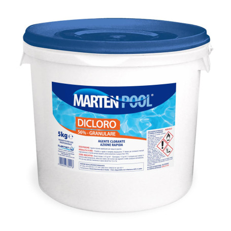 CLORO PER PISCINE IN POLVERE 5 KG