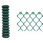 RETE GRIGLIA PLASTICATA 50X50 H.125 F.2