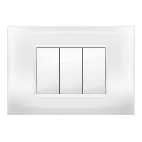 PLACCA MIVIDA PLANA BIANCO 3P