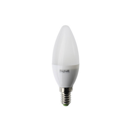 BEGHELLI LED OLIVA E14  7W 58077 NATURALE 4000K SUPER