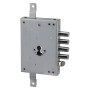SERRATURA A LEVE PER PORTE BLINDATE ART. Y135DB E 73 - 4 cat. / int.28 mm c/sist.antimanipolazione