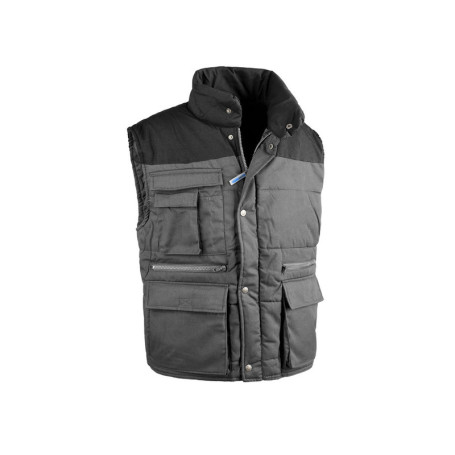 GILET ANTARES GRIGIO-NERO MIS. L