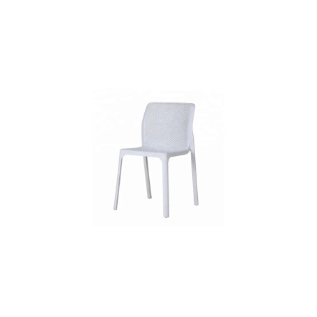 SEDIA PEACOCK BIANCO