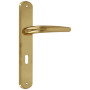 MANIGLIA TORINO Q 8\70 ART.160P ORO LUCIDO