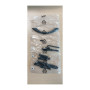 R KIT MONTAGGIO X INDUSTRIAL COMODINO 1C METAL\QUERCIA 40X35X55 CM
