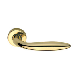 MANIGLIA ZAMA NEW SOFT C\BOCCHET INOXBRASS ORO