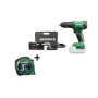 HIKOKI SET TRAPANO AVVITAT DV18DA 18V C\PERC + ACC