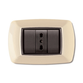 PLACCA LIFE LIVING PLAST AVORIO 3P